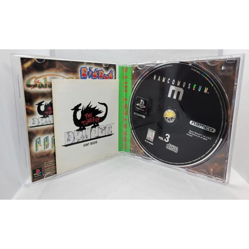 Namco Museum Vol. 3 (Sony PlayStation 1, 1996) - Greatest Hits Version/Complete
